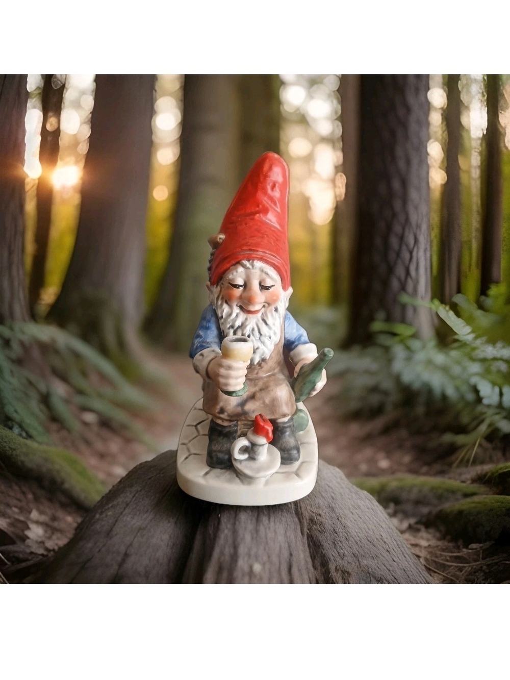 Goebel Co - Boy Gnome " Ed The Wine Steward"